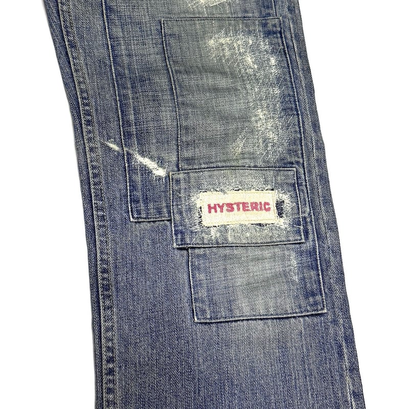USED】90's HYSTERIC GLAMOUR KINKY JEANS Heritag