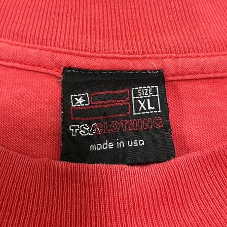 【USED】90'S-00'S TSA CLOTHING COMPANY LOGO T-SHIRT