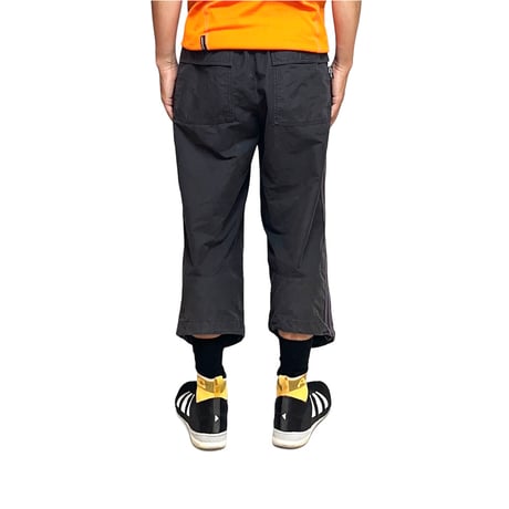 【USED】00's adidas COTTON NYLON CROPPED TRACK PANTS