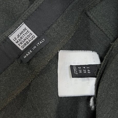 【USED】00'S MARITHE FRANCOIS GIRBAUD SLACKS PANTS