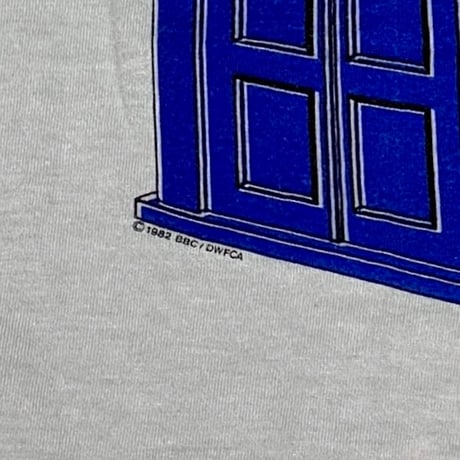【USED】80's LONDON POLICE BOX T-SHIRT