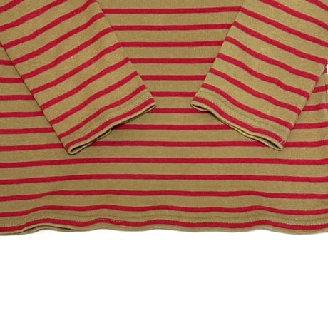 【USED】90's Hysteric Glamour BORDER THREE QUARTER SLEEVE T-SHIRT