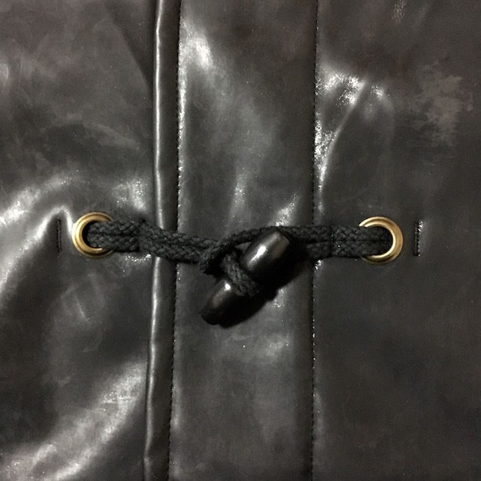 USED】GLOVERALL PVC RUBBER DUFFLE COAT | KONBINI