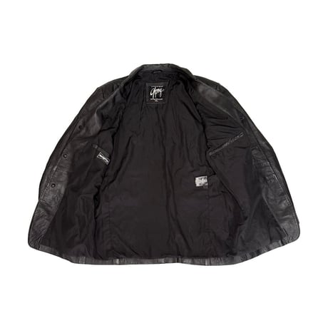 【USED】00's GIPSY BY MAURITIUS LEATHER TAILORED JACKET