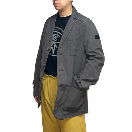 【DEAD STOCK】00's NAPAPIJRI TRAVEL JACKET DARK GRAY
