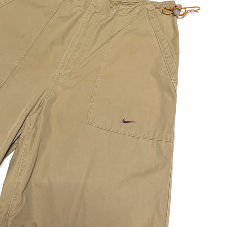 【USED】00's NIKE Utility Easy Pants Sand Beige