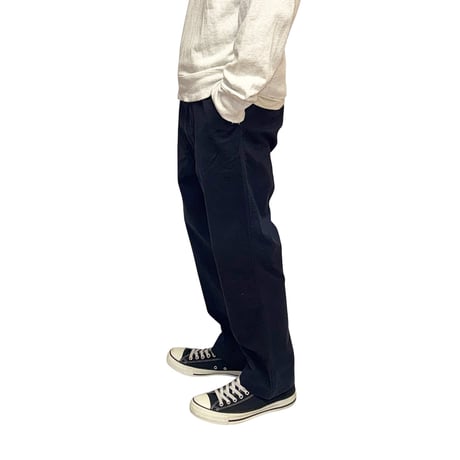 【USED】2010's JUNYA WATANABE COMME des GARÇONS Cotton Twill Deep-Rise Tapered Pants