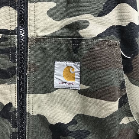 【USED】CARHARTT DACK LAND CAMO HOODED JACKET