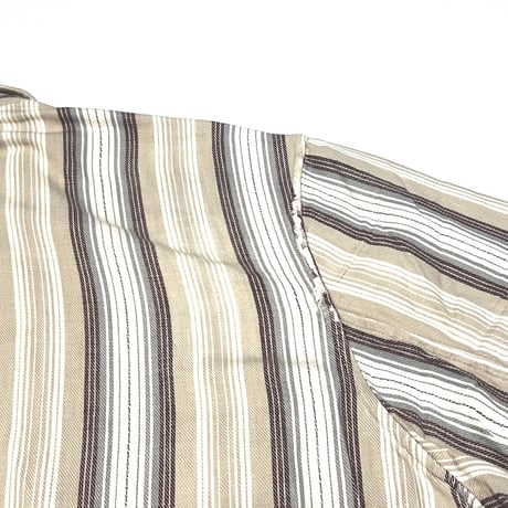 【USED】60's Eichsfeld Konfektion STRIPE WORK SHIRT JACKET①