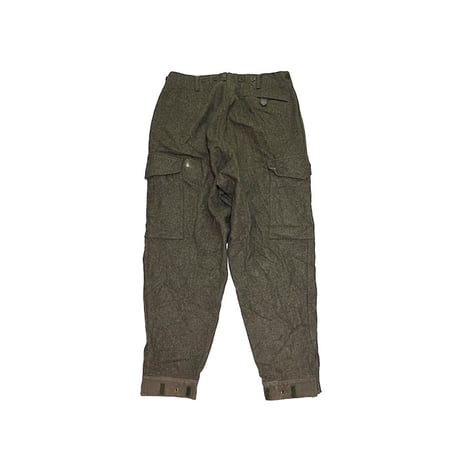 【USED】70'S SWEDISH ARMY M39 WOOL CARGO PANTS