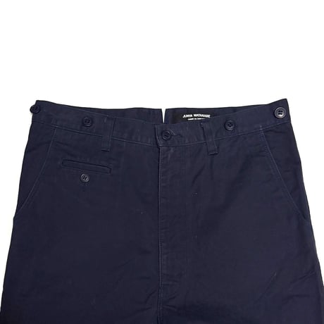 【USED】2010's JUNYA WATANABE COMME des GARÇONS Cotton Twill Deep-Rise Tapered Pants