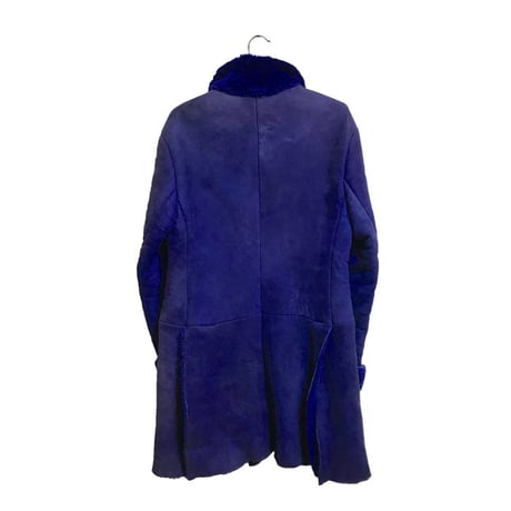【USED】90'S VIVIENNE WESTWOOD GOLD LABEL MEN'S MOUTON COAT PURPLE