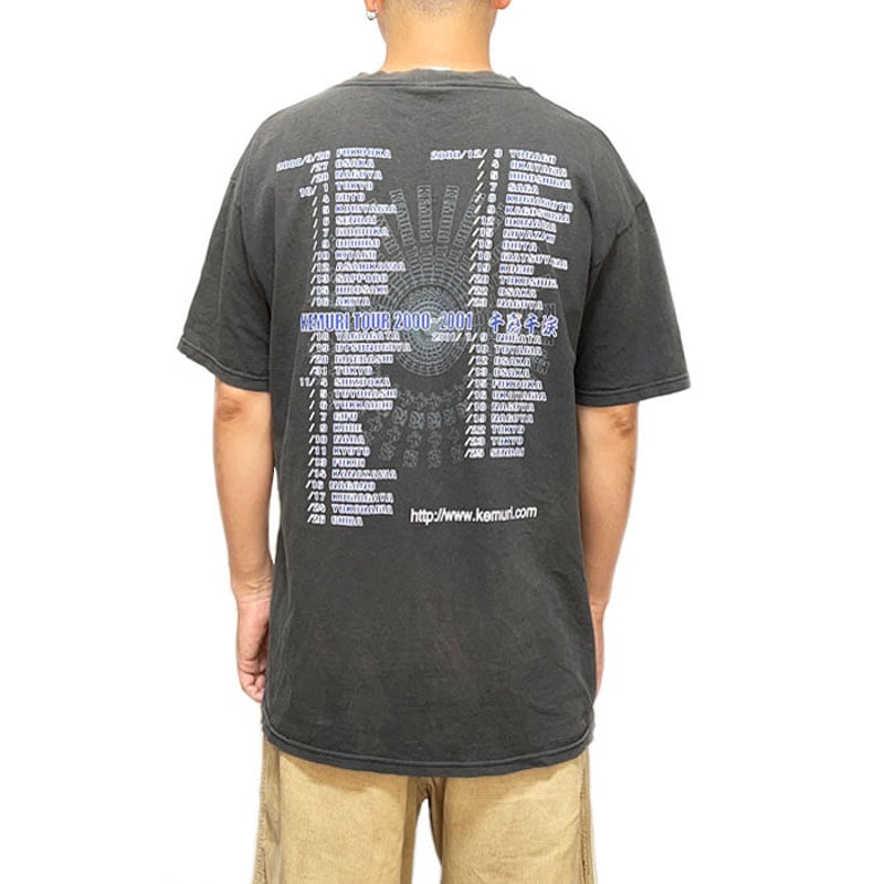 USED】00'S KEMURI 千嘉千涙 TOUR T-SHIRT | KONBINI