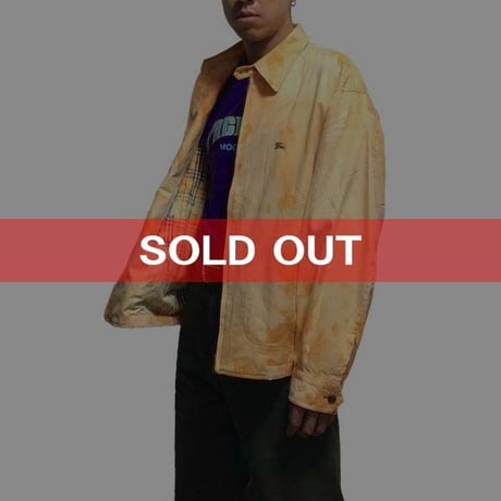 【USED】90'S BURBERRYS BLEACHED DRIZZLER JACKET