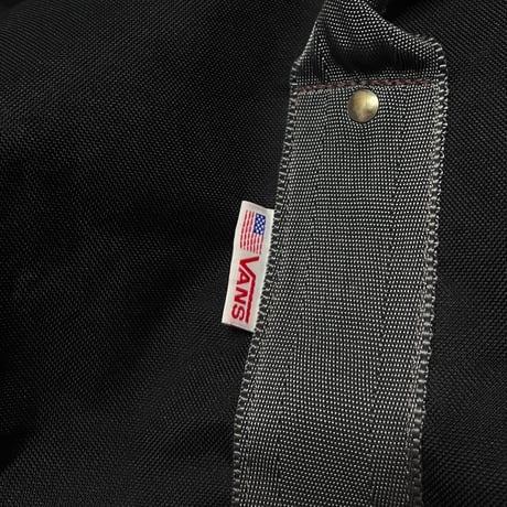 【USED】90's VANS DUFFLE BAG BLACK