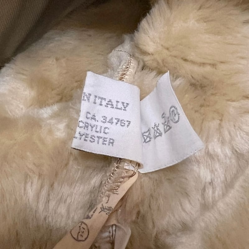 USED】MIU MIU 1999AW DETACHABLE SLEEVES LINING USED】MIU MIU 1999AW DETACHABLE SLEEVES LINING