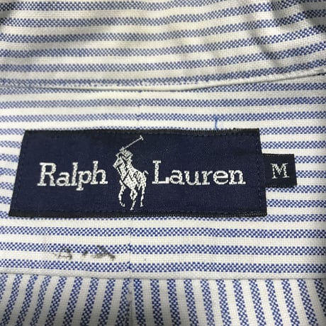 【USED】POLO BY PALPH LAUREN POLO BEAR B.D SHIRT