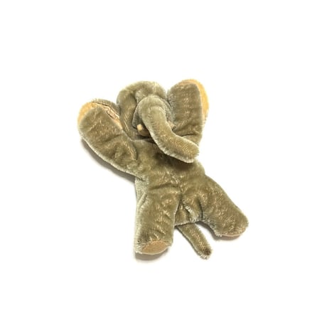【USED】60's Steiff Sleeping Elephant Plush Toy
