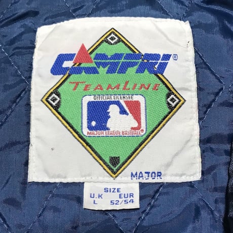 【USED】80'S-90'S NEW YORK YANKEES NYLON VIRSITY JACKET