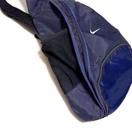 【USED】00's NIKE SLING BAG NAVY