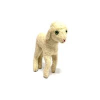 【USED】50's Steiff "Lamby" 22cm Wool Plush Sheep