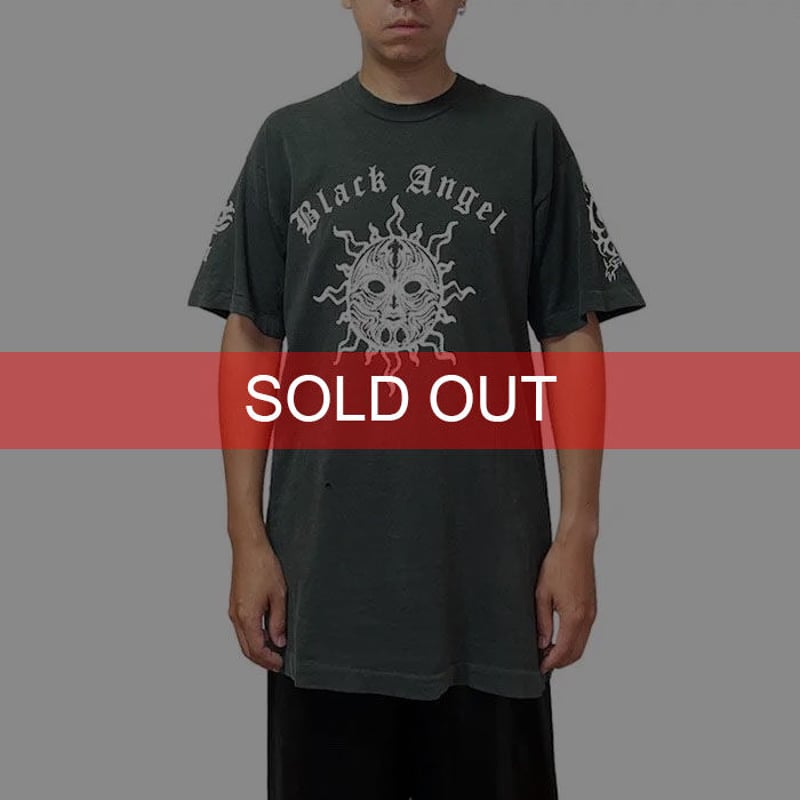 USED】90'S BLACK ANGEL T-SHIRT | KONBINI USED】90'S BLACK ANGEL T-SHIRT | KONBINI