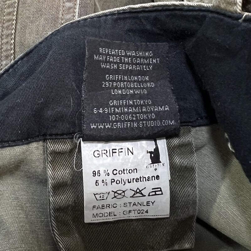USED】90'S-00'S GRIFFIN ARCHBACK PANTS | KONBINI