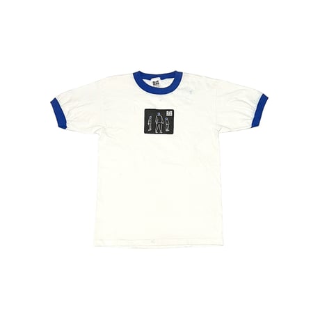 【USED】00's BLUE MAN GROUP RINGER T-SHIRT