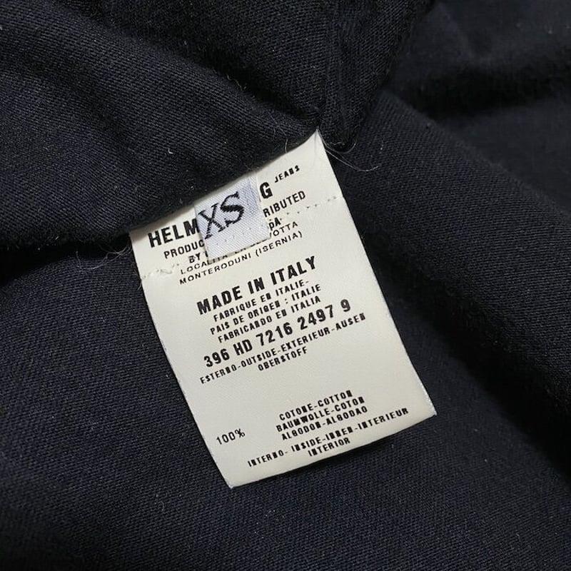 USED】HELMUT LANG 1998 HIGH-NECK ZIP JACKET | USED】HELMUT LANG 1998 HIGH-NECK ZIP JACKET |