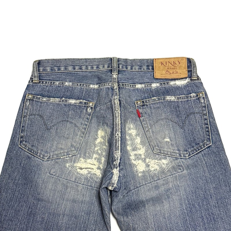 USED】90's HYSTERIC GLAMOUR KINKY JEANS Heritag