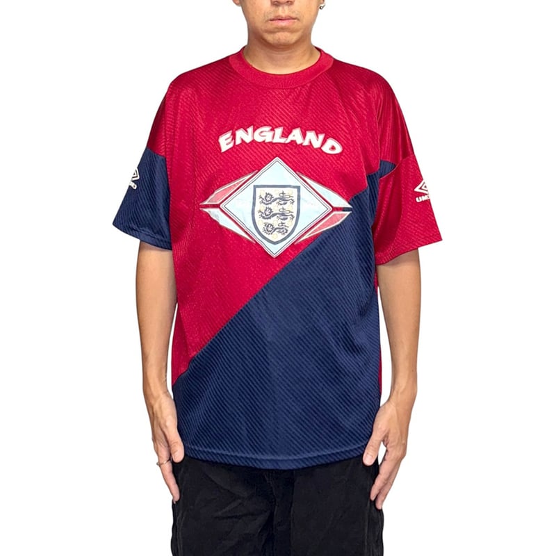 USED】90's UMBRO England 1994 Training Shirt |