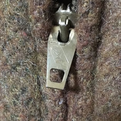 【USED】60'S SIR JAC CHECK BOA WOOLCOAT