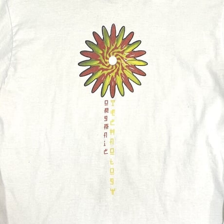 【USED】90'S ANARCHIC ADJUSTMENT ORGANIC TECHNOLOGY L/S T-SHIRT WHITE