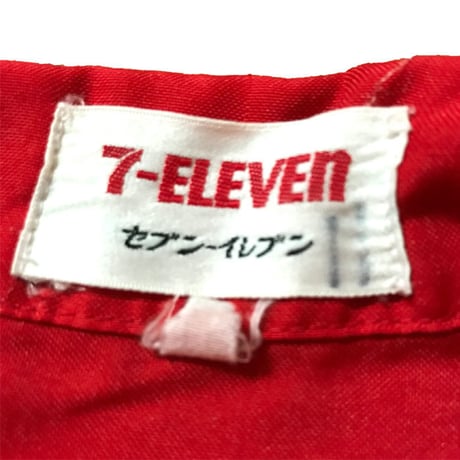 【USED】00'S 7-ELEVEN STAFF SHIRT