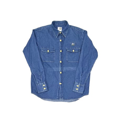 【USED】90'S OLD DIESEL CHAMBRAY SHIRT
