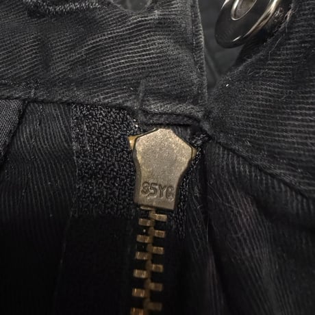 【USED】90's-00's Yves Saint Laurent Pour Homme Y Stitch Pocket Black Pants