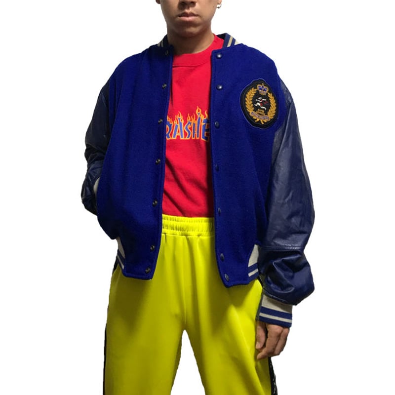 USED】90'S SAGAWA STADIUM JACKET | KONBINI USED】90'S SAGAWA STADIUM JACKET | KONBINI