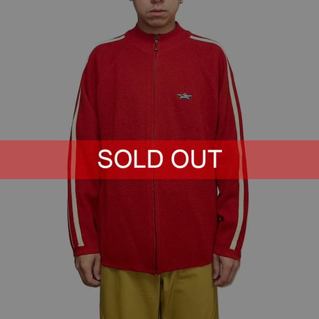 【USED】90's SESSIONS KNIT TRACK JACKET