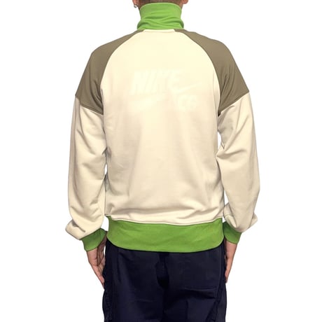 【USED】00's NIKE ACG Color-Block Track Jacket Lime Green