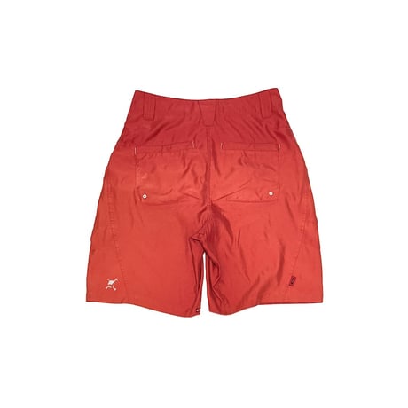 【USED】00's OAKLEY SOFTWARE SHORTS GRADATION RED