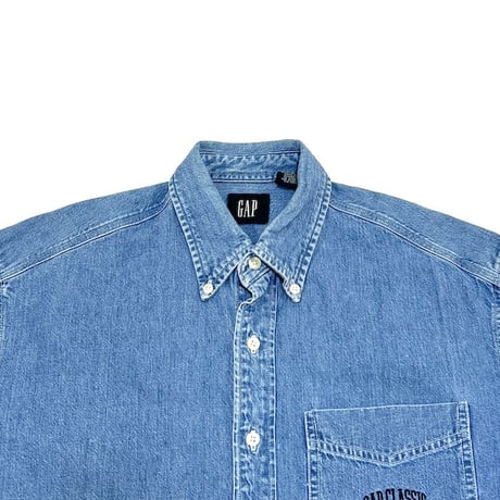 【USED】90'S OLD GAP CLASSIC DENIM SHIRT