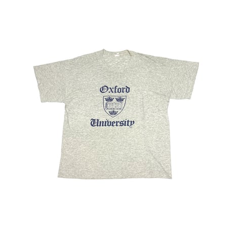 【USED】80's-90's Oxford University OLD ENGRISH T-SHIRT