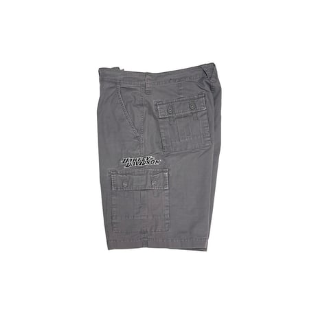 【USED】90's-00's Harley-Davidson Cargo Shorts Gray
