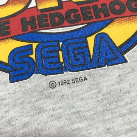 【USED】90'S SONIC THE HEDGEHOG T-SHIRT