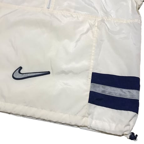 【USED】90'S NIKE NYLON ANOLAK OFF WHITE