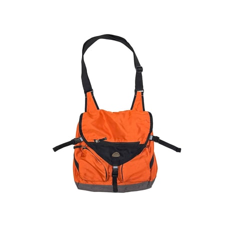 【USED】90's-00's NIKE ACG Utility Shoulder Bag Orange with Dual Tactical Pocket
