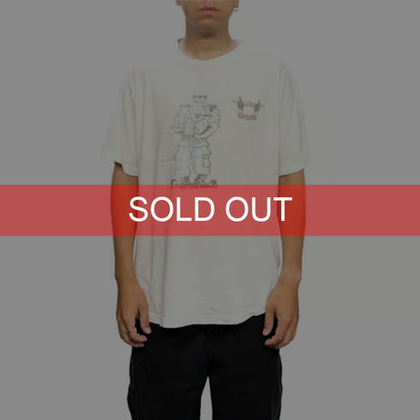 【USED】80'S-90'S ZERO DANS TA FACE T-SHIRT