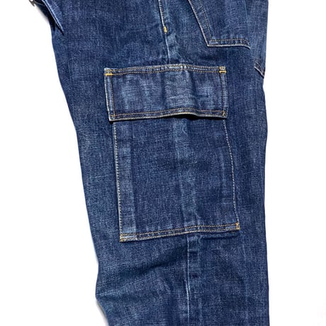 【USED】HELMUT LANG 1998 CARGO POCKET JEANS