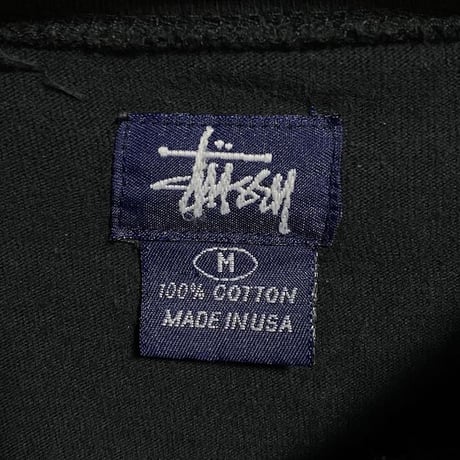 【USED】90'S STUSSY POCKET L/S T-SHIRT