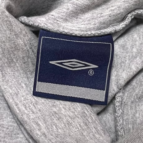 【USED】00's UMBRO HI-NECK L/S T-SHIRT GRAY